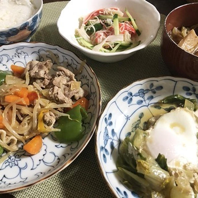新型コロナで休校、困った～＆豚肉の味噌チーズ炒め