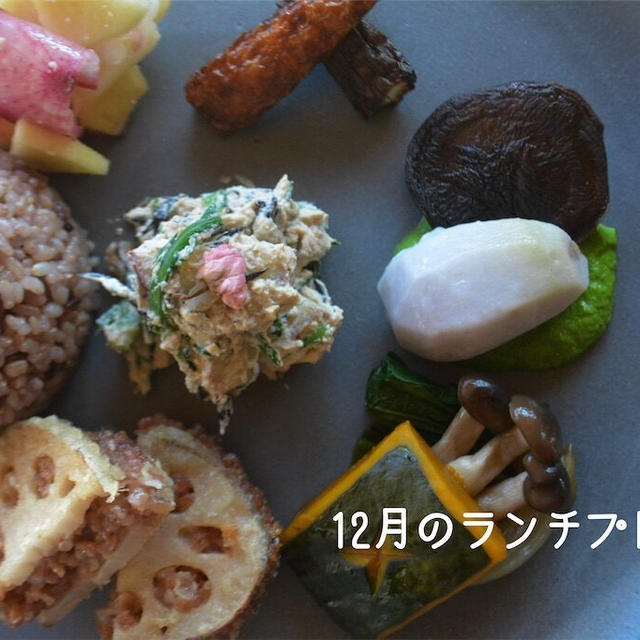 カフェ店長卒業！12月のランチプレート