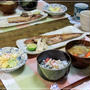 ・たこしそご飯＆北海道からの真ホッケそして豚汁