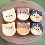 ねこ型で？3種のこいぬパン♡ #cottaコラム