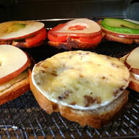 【Recipe】PRESIDENTカマンベールチーズ～オープンサンド