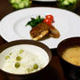 豆ごはんや鯛のソテーなど