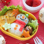 スノーマンのお弁当　~娘とのお約束弁当☆