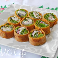 トマトのトルティーヤ　サラダロール