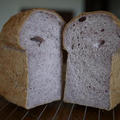 黒米粉の食パン（小麦グルテン３％）