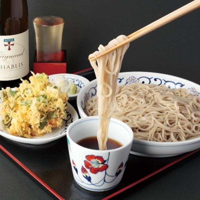 生粉打ち蕎麦と角打ちワイン☆粋な蕎麦バル発見♪喜乃字屋
