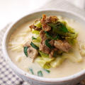 オイミルクラーメン・肉野菜炒めのせ