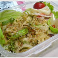 Danさん昼ご飯～焼きうどん♪