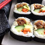 Spicy Teriyaki Abura-Age Rollsピリ辛油揚げ巻き寿司