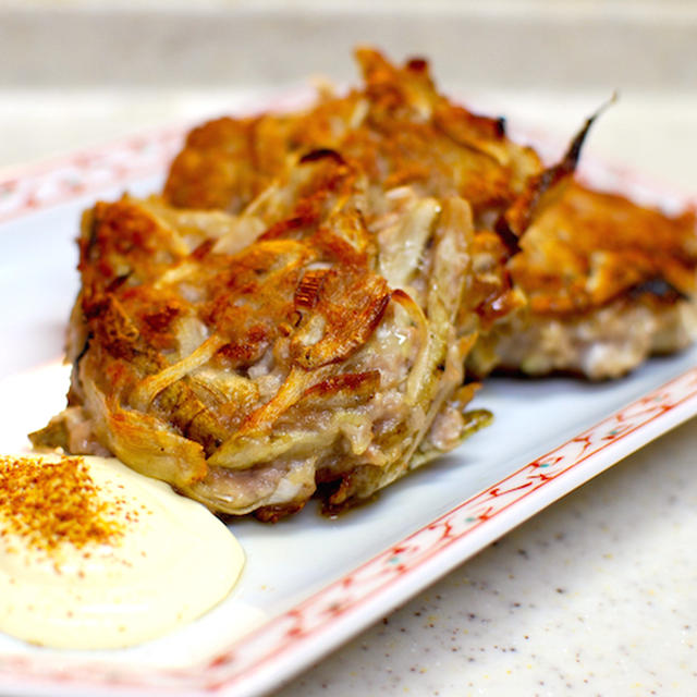 カリふわ ひき肉とごぼう 長芋のつくね焼き By 魔法のフライパンさん レシピブログ 料理ブログのレシピ満載