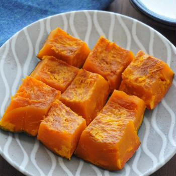 塩とかぼちゃだけで作る！絶品塩かぼちゃ♡#レンジにお任せ#簡単#お弁当