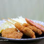 「豚ヒレ肉と玉ねぎの串カツ」そしてハムカツに海老フライ＆「ダイナーダブルビーフ」食べてみました