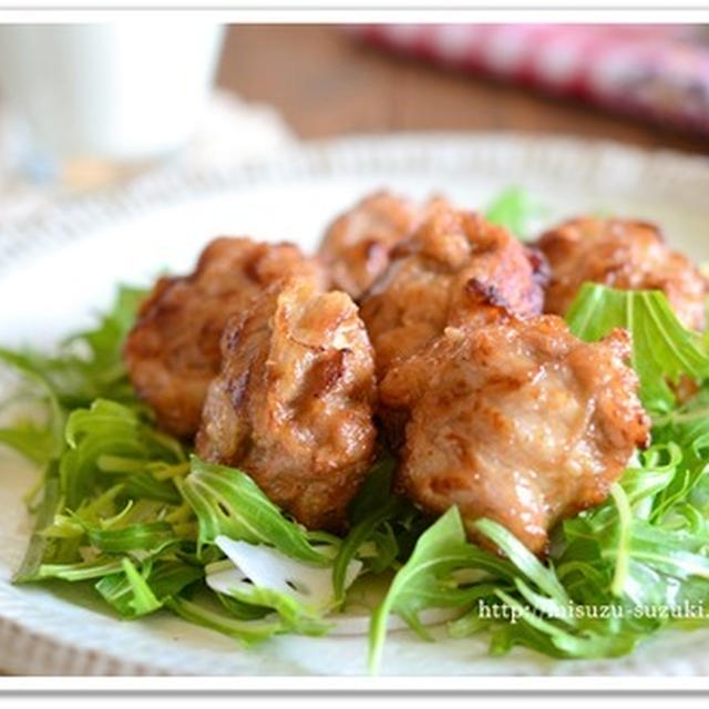 お弁当のおかずに豚もも肉のからあげ【作りおきレシピ】