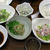 初物の牡蛎入り湯豆腐とアジで３種