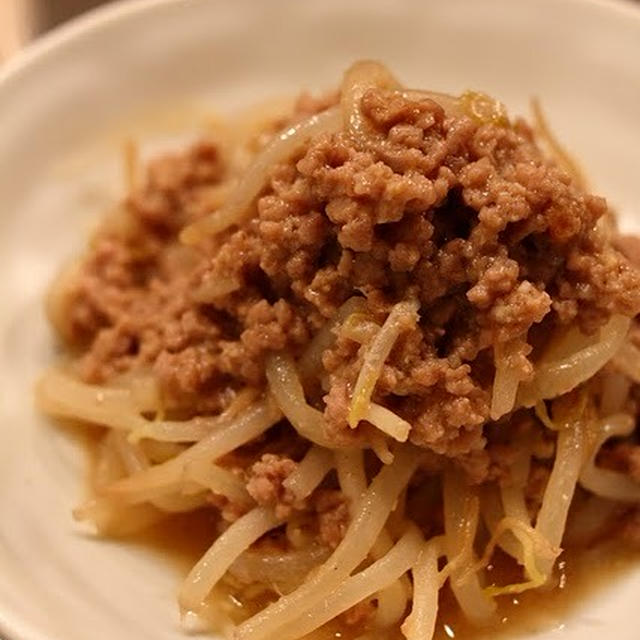 肉みそもやし