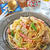フライパン１つで簡単♪白菜とベーコンのにんにくバター醤油パスタ♪