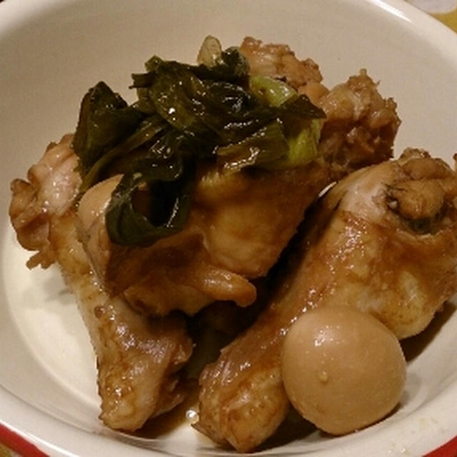 鶏手羽元のお酢煮