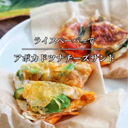餃子が食べたい男子高校生と、ライスペーパーで【アボカドツナチーズサンド】←失敗例あり