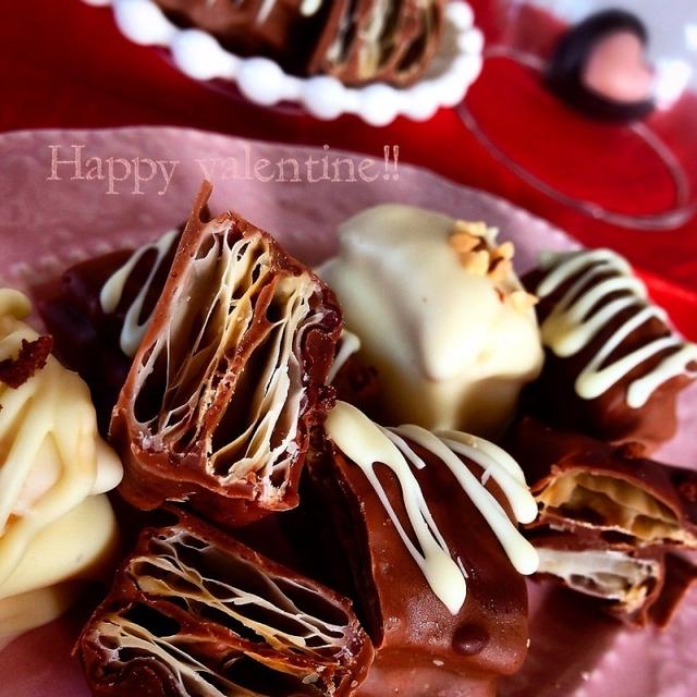 今年も♡ザクうまッ‼超簡単チョコミルフィーユパイ♡
