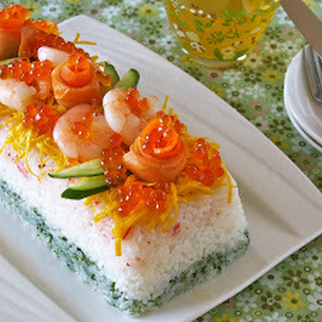 How to Make Sushi Cake - Video Recipe