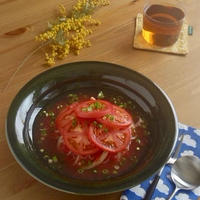 【ヤマキだし部】冷製和風トマトパスタ