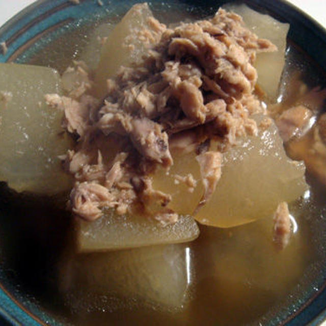 冬瓜とツナの煮物