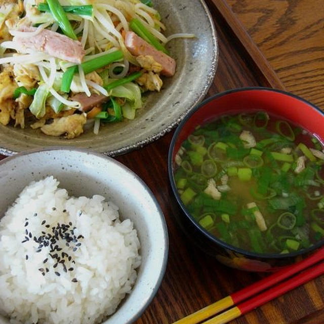 沖縄ではメジャーな　うめーし　☆　フーチャンプルー♪