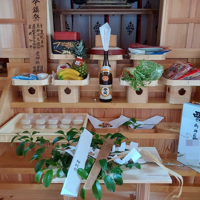 新築の神社その②