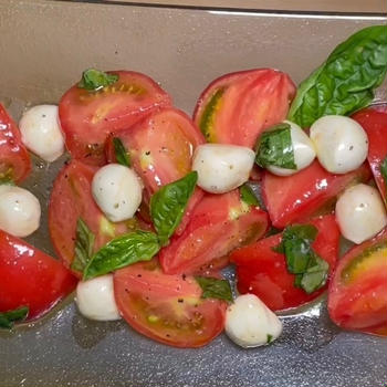 #101 フルーツトマトのカプレーゼ「シンプルでとても美味しい」作り方はとても簡単です！