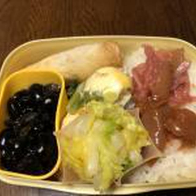 今日のお弁当