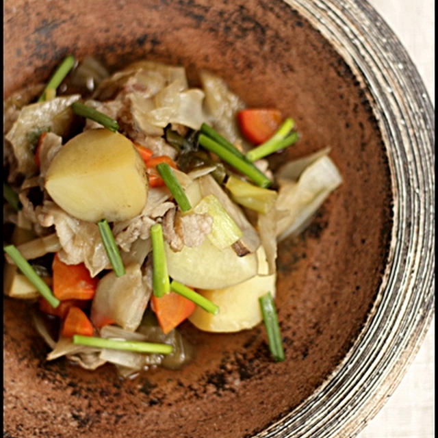 はるひ流、野菜肉じゃが