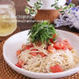 【レシピ】連載開始♡薬味たっぷりぶっかけツナトマトそうめん♡#そうめん #トマト #水 #夏レシピ #素麺