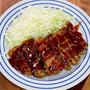 トントン叩いて「ペーパービーフカツ」＆一平ちゃん 太麺甘濃ソース焼きそば