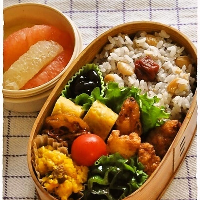 ササミの竜田揚げ弁当（わっぱ）とらん丸さん