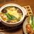 白身魚と青葱の生姜風味とろろ鍋