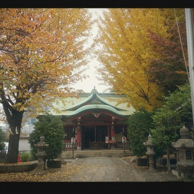 健診の帰りに