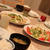 和食ご飯＊めかじきとキャベツのバターしょうゆ・あさりと菜の花のスープ蒸し・豆腐サラダ