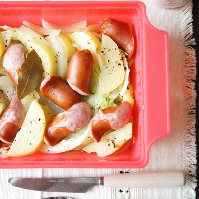 ポークソーセージの煮込み