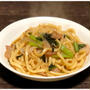 豚と小松菜の焼うどん