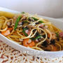 ＊おうちカフェで和風パスタ＆チョコワッフル＊