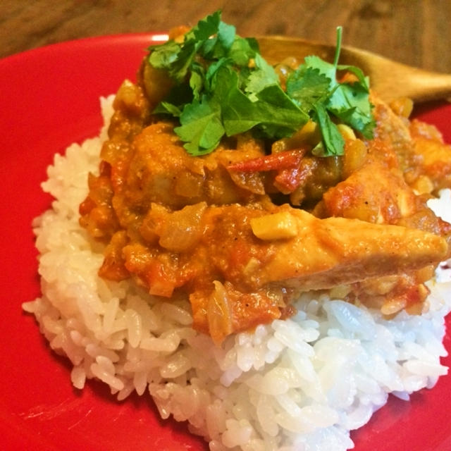 今まで作ったカレーの中で一番の出来！生トマトを使った「チキンティッカマサラカレー」