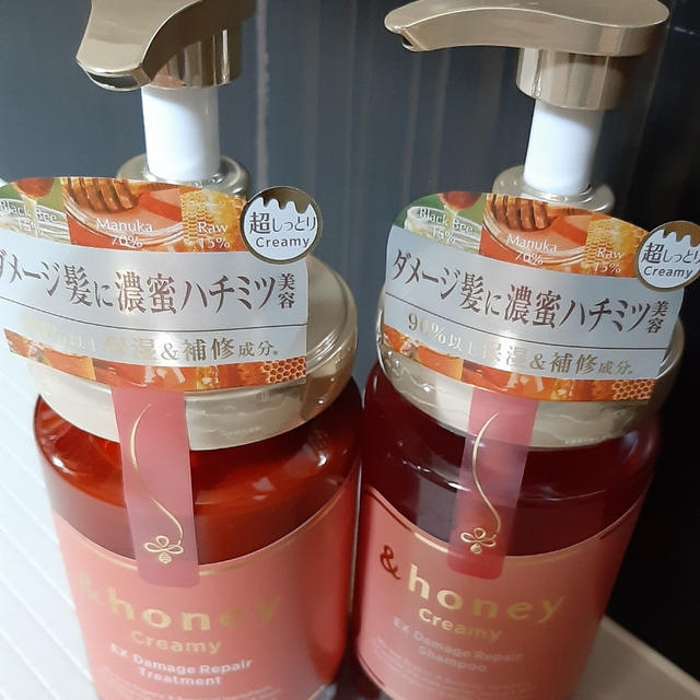 ＆honey Creamy EXダメージリペアシャンプー1.0／ヘアトリートメント2.0