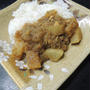 昨夜ははなまるの大根カレー！