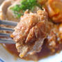 千葉県産：豚肉モモ塊肉のトマト煮