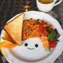 本日のLunch＊昔ながらのナポリタン♩