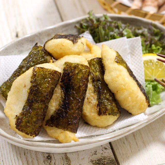 【つくね芋（山芋）】ふわっと美味しいつくね芋の磯辺揚げ