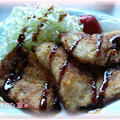 カツみたいな＾＾鶏胸肉のペッタンコ焼き♪♪