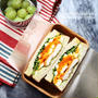 サンドイッチ弁当♡【#お弁当#サンドイッチ】