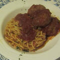 ミートボールスパゲッティ(Spaghetti con polpette di carne)