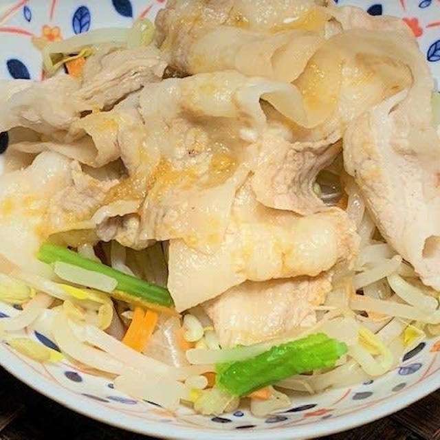 ＜簡単☆豚しゃぶ温野菜しょうが風味＞スパイス大使